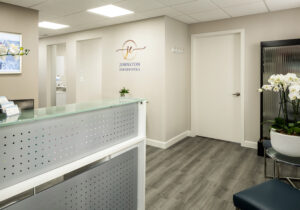 Johnston Endodontics reception area.